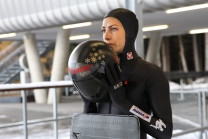 Janine Flock (AUT) / Skeleton / Bobbahn Innsbruck-Igls