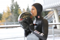 Janine Flock (AUT) / Skeleton / Bobbahn Innsbruck-Igls