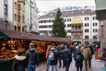 Christkindlmarkt Altstadt, Innsbruck, Tirol, Austria
