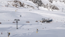 Stubaier Gletscher, Stubaital, Tirol, Austria