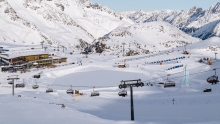 Stubaier Gletscher, Stubaital, Tirol, Austria