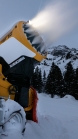 Stubaier Gletscher, Stubaital, Tirol, Austria / Schneekanone