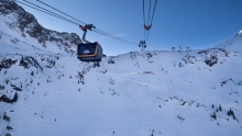 Stubaier Gletscher, Tirol, Austria / 3S Eisgratbahn