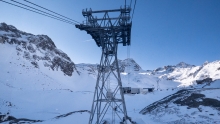 Stubaier Gletscher, Tirol, Austria / 3S Eisgratbahn