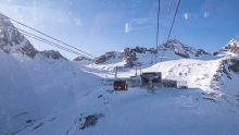 Stubaier Gletscher, Tirol, Austria / 3S Eisgratbahn