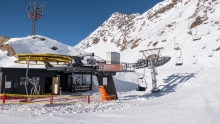 Stubaier Gletscher, Tirol, Austria / Wildspitz Sessellift