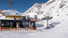 Stubaier Gletscher, Tirol, Austria / Wildspitz Sessellift