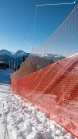 Skipisten Sicherheitsnetze / Patscherkofel, Tirol, Austria