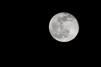 Mond, Vollmond über Tirol, Austria