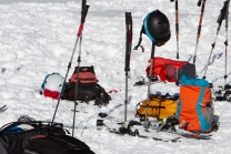 Skiausrüstung, Skitourenausrüstung