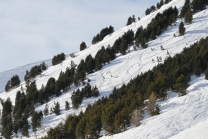 Skigebiet Kühtai, Tirol, Austria