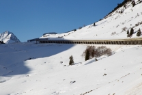 Straße ins Kühtai, Tirol, Austria