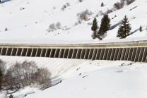 Straße ins Kühtai, Tirol, Austria