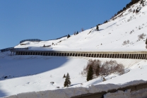 Straße ins Kühtai, Tirol, Austria