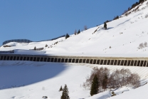 Straße ins Kühtai, Tirol, Austria