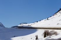 Straße ins Kühtai, Tirol, Austria