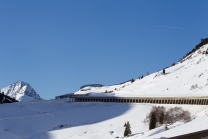 Straße ins Kühtai, Tirol, Austria