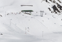 Bergstation Hochalterbahn, Skigebiet Kühtai, Tirol, Austria