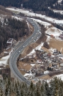 Brennerautobahn, Steinach am Brenner, Tirol, Austria