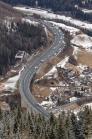 Brennerautobahn, Steinach am Brenner, Tirol, Austria