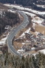 Brennerautobahn, Steinach am Brenner, Tirol, Austria