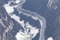 Brennerautobahn, Gries am Brenner, Tirol, Austria