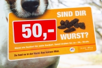 Hundeverordnungsschild der Stadt Wien