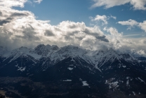 Stubaier Alpen, Tirol, Austria / Cumulus / Quellwolken