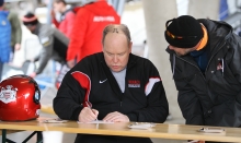 Fürst Albert II. von Monco / Skeleton Europapokal der Senioren / Innsbruck-Igls