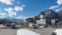 Flughafen Innsbruck, Airport, Tirol, Austria