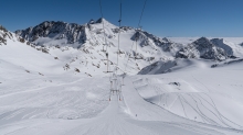 Stubaier Gletscher, Stubaital, Tirol, Austria