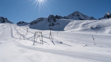 Stubaier Gletscher, Stubaital, Tirol, Austria