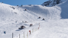 Pistenraupe / Stubaier Gletscher, Stubaital, Tirol, Austria