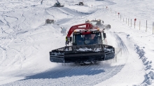 Pistenraupe / Stubaier Gletscher, Stubaital, Tirol, Austria