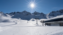 Stubaier Gletscher, Stubaital, Tirol, Austria