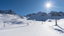 Stubaier Gletscher, Stubaital, Tirol, Austria