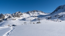 Stubaier Gletscher, Stubaital, Tirol, Austria