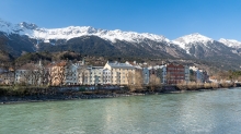 Inn / Mariahilf, Innsbruck, Tirol, Austria 