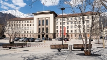 Neues Landhaus, Landhausplatz, Innsbruck, Tirol, Austria