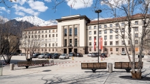 Neues Landhaus, Landhausplatz, Innsbruck, Tirol, Austria