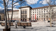 Neues Landhaus, Landhausplatz, Innsbruck, Tirol, Austria