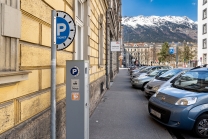 Parkscheinautomat / Innsbruck, Tirol, Austria