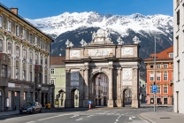 Triumphpforte, Innsbruck, Tirol, Austria