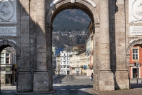 Triumphpforte, Innsbruck, Tirol, Austria