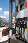 Tanken / Diesel / Tankstelle Aldrans, Tirol, Austria