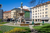 Bozner Platz, Rudolfsbrunnen / Innsbruck, Tirol, Austria