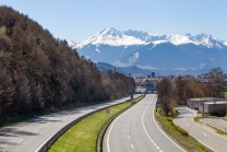 Inntalautobahn A12 bei Innsbruck, Tirol, Austria