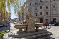 Sonnenburgplatz in Wilten Innsbruck, Tirol, Austria