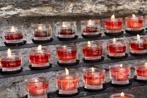 Lourdes-Grotte, Wallfahrtskirche Heiligwasser, Patscherkofel, Igls, Innsbruck, Tirol, Austria