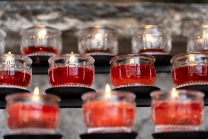 Lourdes-Grotte, Wallfahrtskirche Heiligwasser, Patscherkofel, Igls, Innsbruck, Tirol, Austria